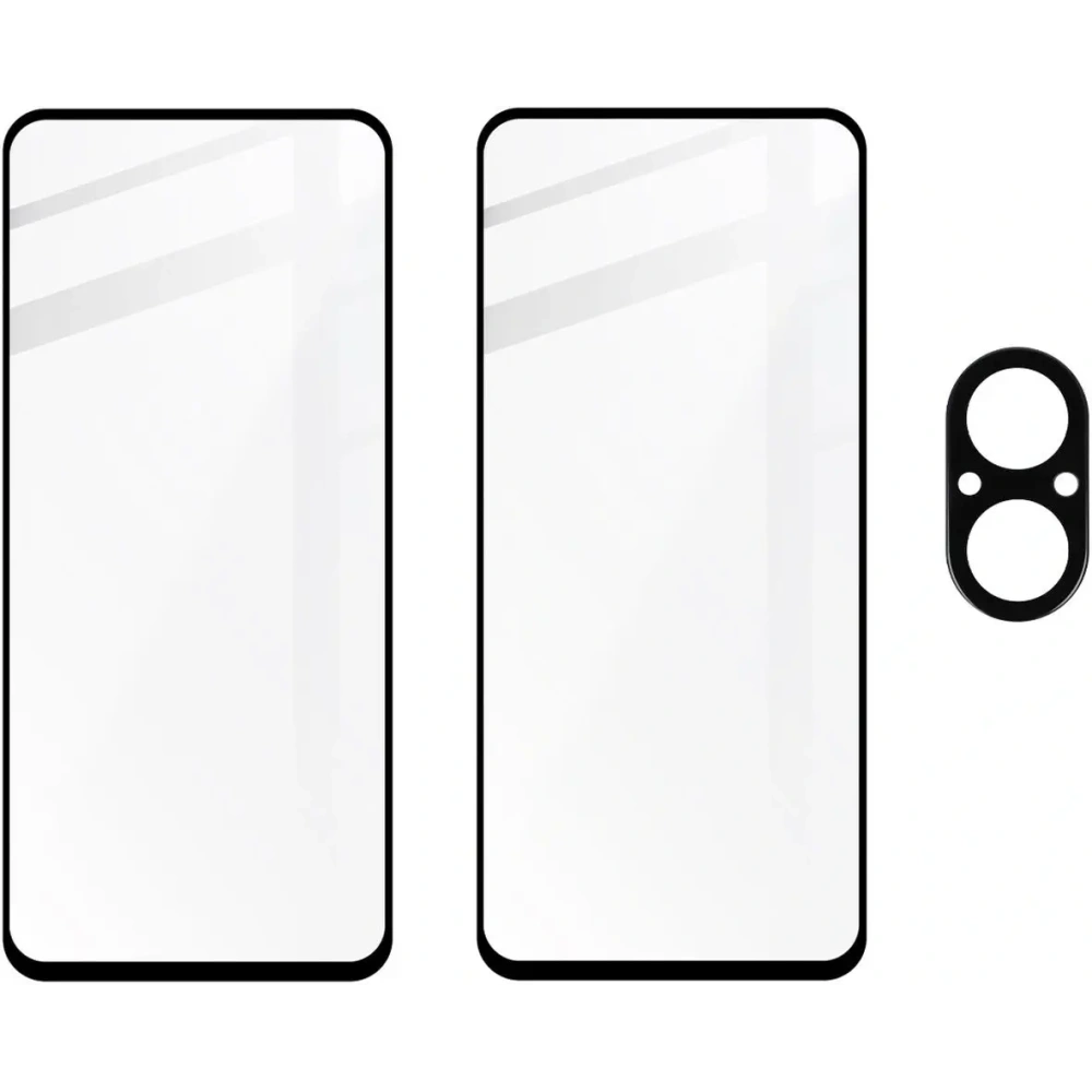 Hurtownia GSM - 2x Sklo na displej + sklo na fotoaparát BIZON Edge pro Realme C67 4G - BIZ5108 - {ean13} - Hurt