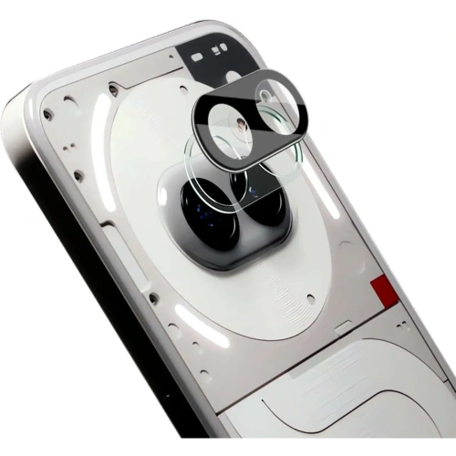 2x Szkło na ekran + szkło na aparat BIZON Edge do Nothing Phone (2a)