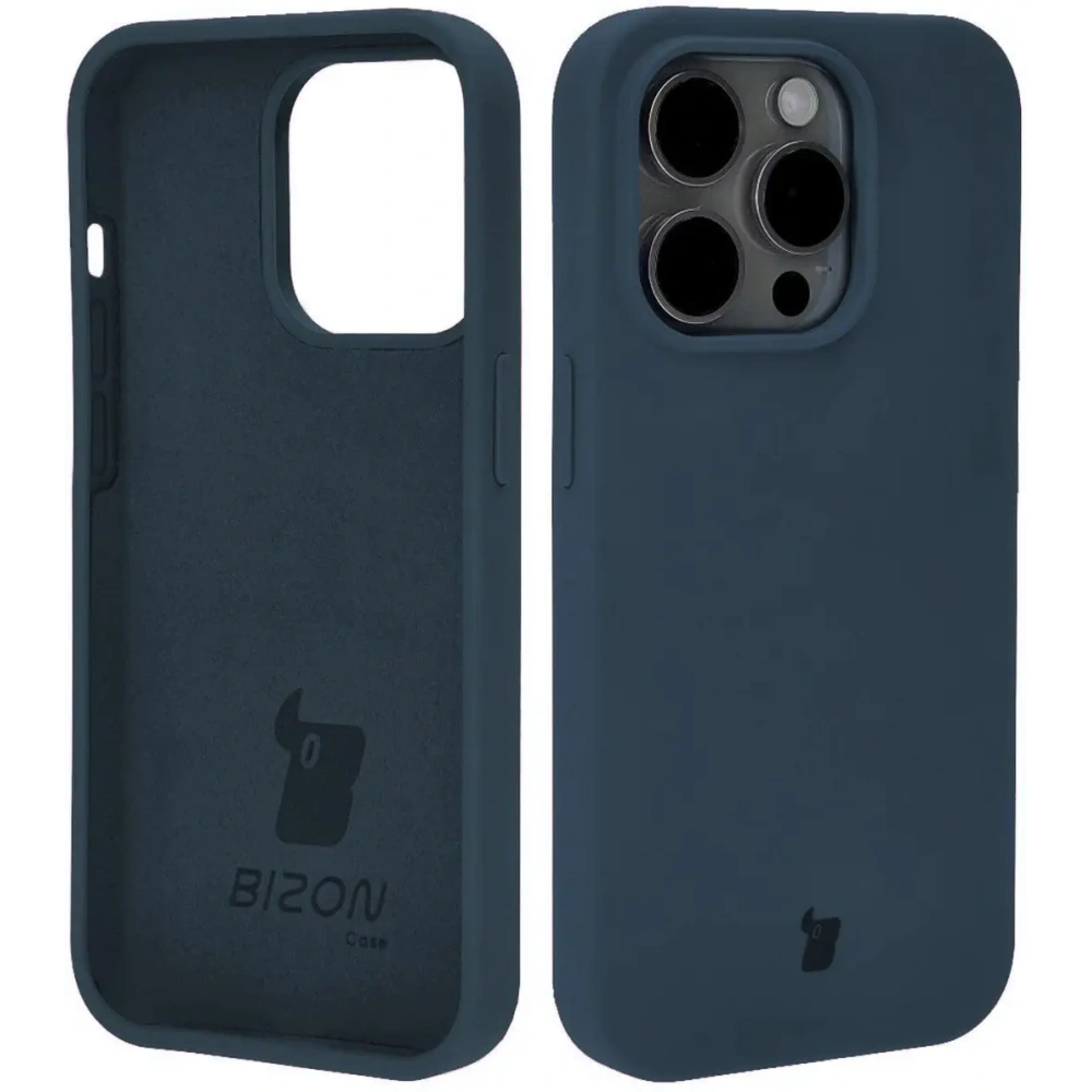 Hurtownia GSM - Bizon Soft Case Apple iPhone 14 Pro albastru închis - BIZ5111 - {ean13} - Hurt