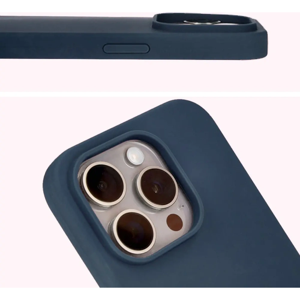 Hurtownia GSM - Bizon Soft Case Apple iPhone 14 Pro albastru închis - BIZ5111 - {ean13} - Hurt