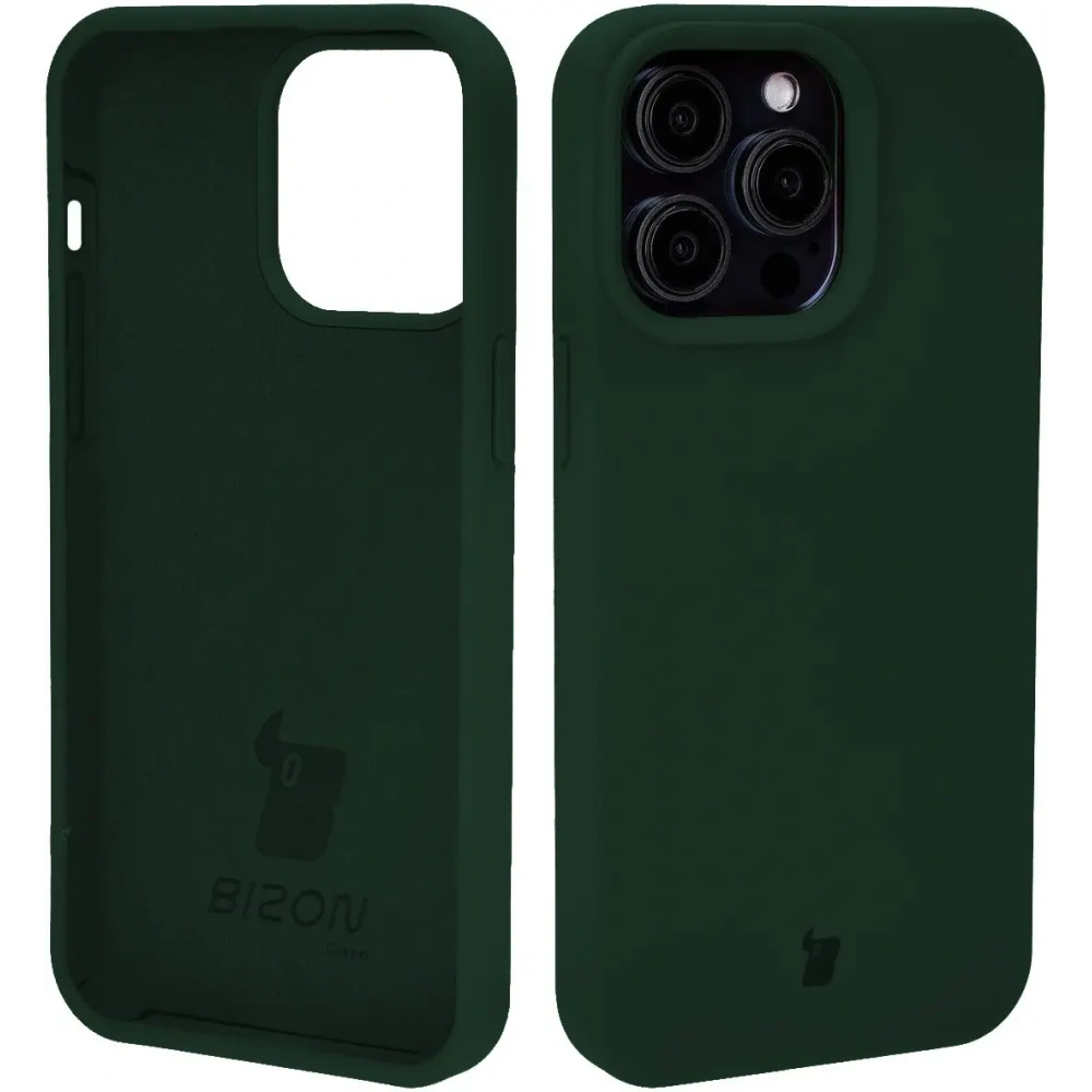 Hurtownia GSM - Bizon Soft Case Apple iPhone 14 Pro Max dunkelgrün - BIZ5123 - {ean13} - Hurt