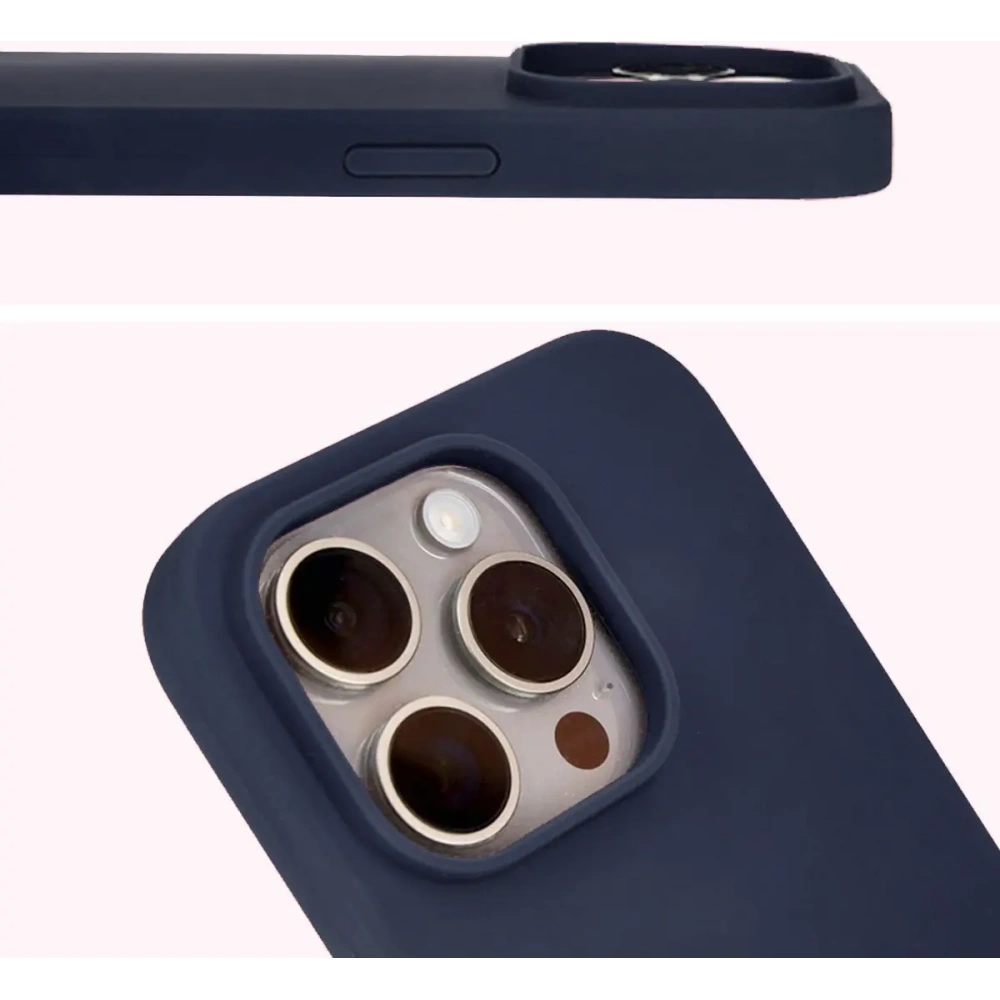 Hurtownia GSM - Bizon Soft Case Apple iPhone 15 Pro sötétkék - BIZ5684 - {ean13} - Hurt