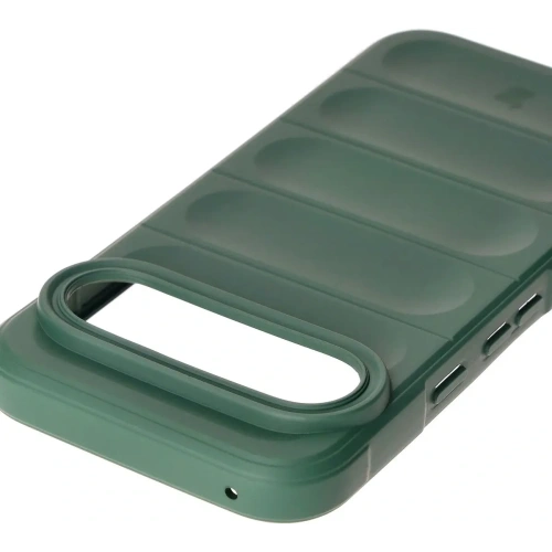 Pancerne etui Bizon Case Tur do Google Pixel 9 / 9 Pro ciemnozielone