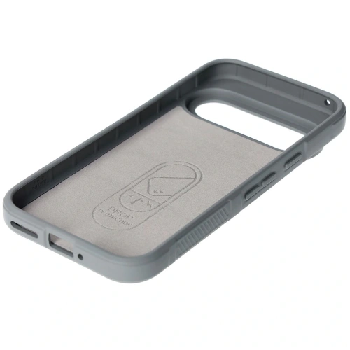 Pancerne etui Bizon Case Tur do Google Pixel 9 / 9 Pro jasnoszare