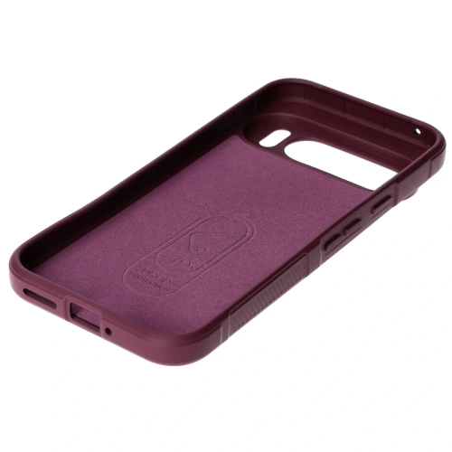 Pancerne etui Bizon Case Tur do Google Pixel 9 Pro XL ciemnofioletowe