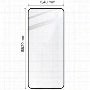 2x Szkło na ekran + szkło na aparat BIZON Edge do Xiaomi Redmi Note 13 4G