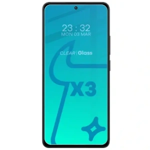 3x Szkło na ekran + szkło na aparat BIZON Clear do Xiaomi Redmi Note 13 4G