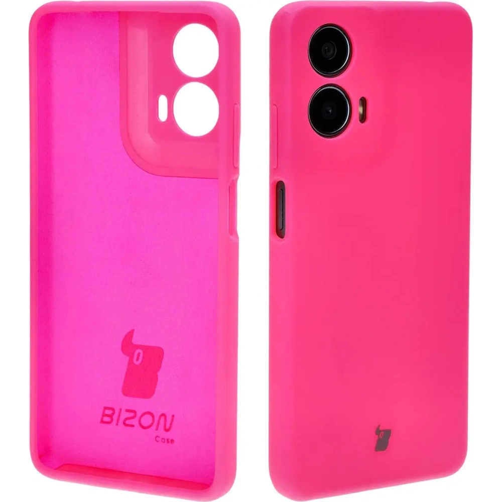 Hurtownia GSM - Bizon Soft Case Motorola Moto G24 / G24 Power roz neon - BIZ5158 - {ean13} - Hurt