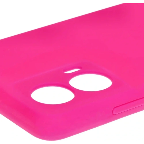 Silikonowe etui Bizon Soft Case do Motorola Moto G24 / G24 Power neonowo-różowe