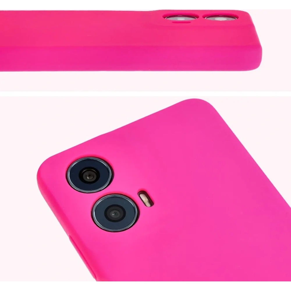 Hurtownia GSM - Bizon Soft Case Motorola Moto G24 / G24 Power roz neon - BIZ5158 - {ean13} - Hurt