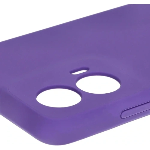 Silikonowe etui Bizon Soft Case do Motorola Moto G24 / G24 Power fioletowe