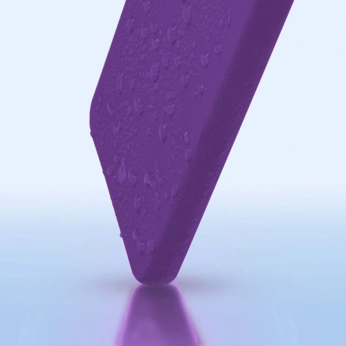 Silikonowe etui Bizon Soft Case do Motorola Moto G24 / G24 Power fioletowe