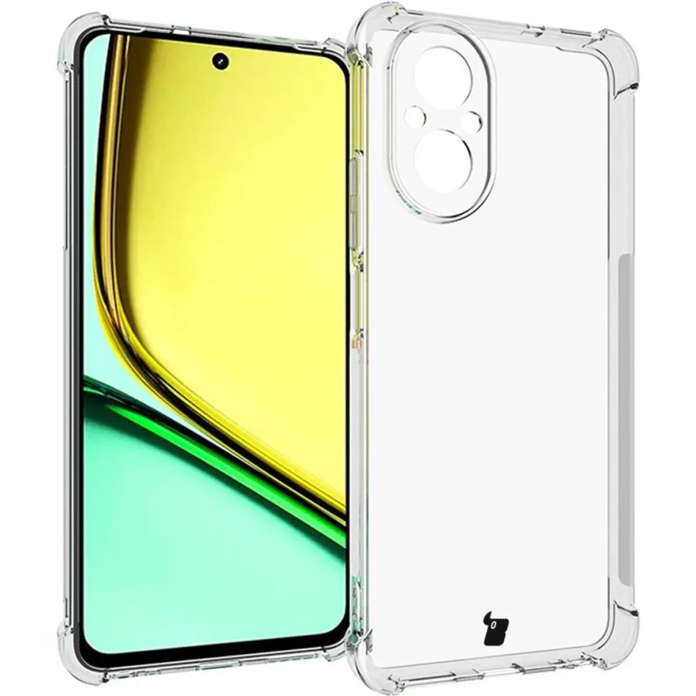 Hurtownia GSM - Bizon Case Clear Pack carcasă + 2x sticlă de protecție pentru ecran Realme C67 4G transparentă - BIZ5161 - {ean13} - Hurt
