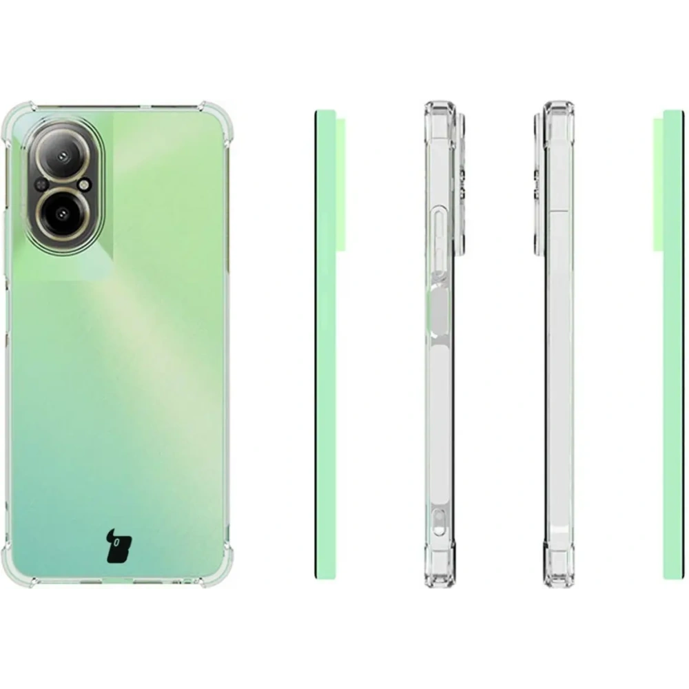Hurtownia GSM - Bizon Case Clear Pack carcasă + 2x sticlă de protecție pentru ecran Realme C67 4G transparentă - BIZ5161 - {ean13} - Hurt