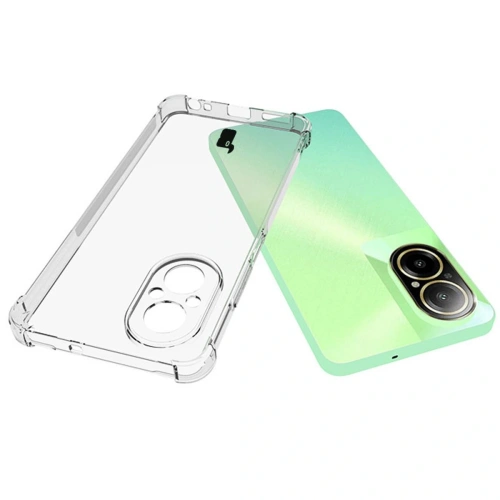 Etui + 2x szkło na ekran Bizon Case Clear Pack do Realme C67 4G przezroczyste