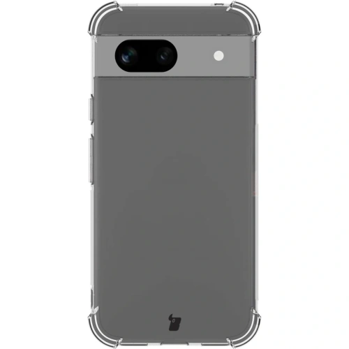Etui + 2x szkło na ekran Bizon Case Clear Pack do Google Pixel 8a przezroczyste