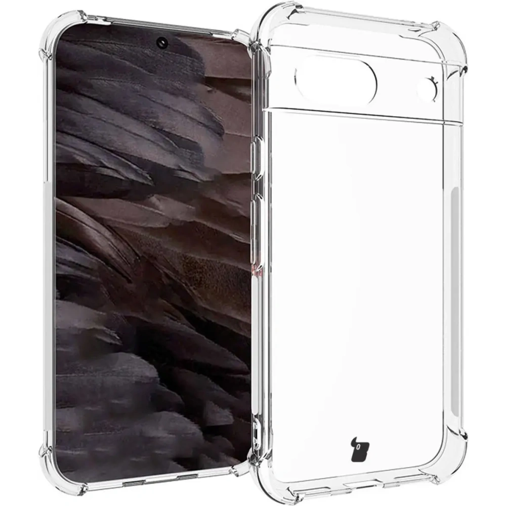 Hurtownia GSM - Bizon Case Clear Pack carcasă + 2x sticlă de protecție Google Pixel 8a transparentă - BIZ5163 - {ean13} - Hurt