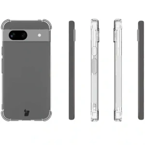 Hurtownia GSM - Etui + 2x sklo na obraz Bizon Case Clear Pack do Google Pixel 8a průhledné - BIZ5163 - {ean13} - Hurt