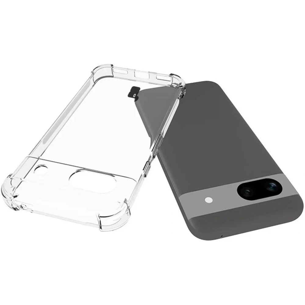 Hurtownia GSM - Bizon Case Clear Pack carcasă + 2x sticlă de protecție Google Pixel 8a transparentă - BIZ5163 - {ean13} - Hurt