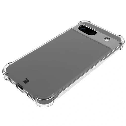 Etui + 2x szkło na ekran Bizon Case Clear Pack do Google Pixel 8a przezroczyste