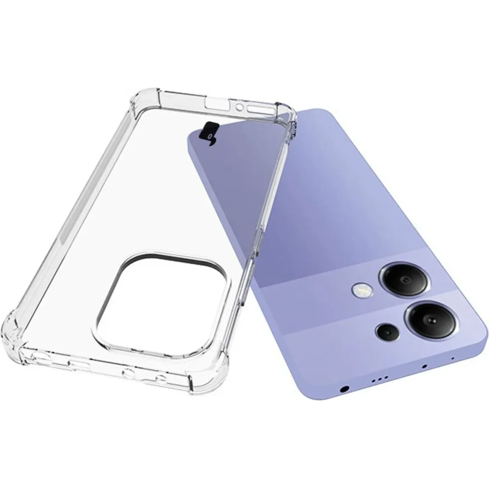 Hurtownia GSM - Bizon Case Clear Pack tok + 2x kijelző üveg Xiaomi Redmi Note 13 4G átlátszó - BIZ5164 - {ean13} - Hurt