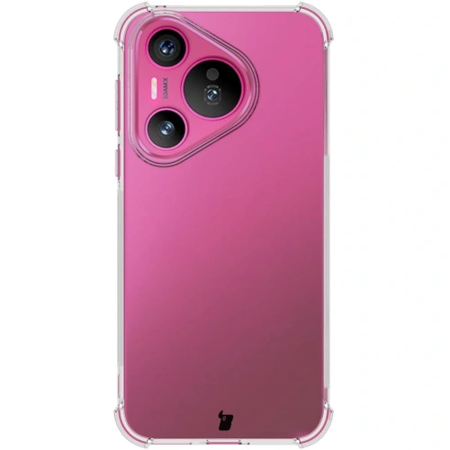 Etui + 2x szkło na ekran Bizon Case Clear Pack do Huawei Pura 70 przezroczyste