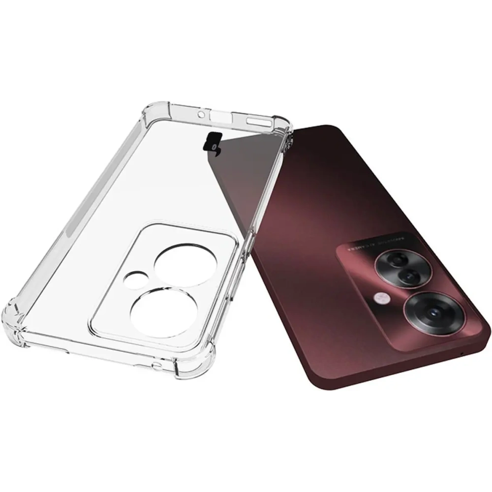 Hurtownia GSM - Bizon Case Clear Pack Hülle + 2x Schutzfolie für Oppo Reno11 F 5G klar - BIZ5709 - {ean13} - Hurt