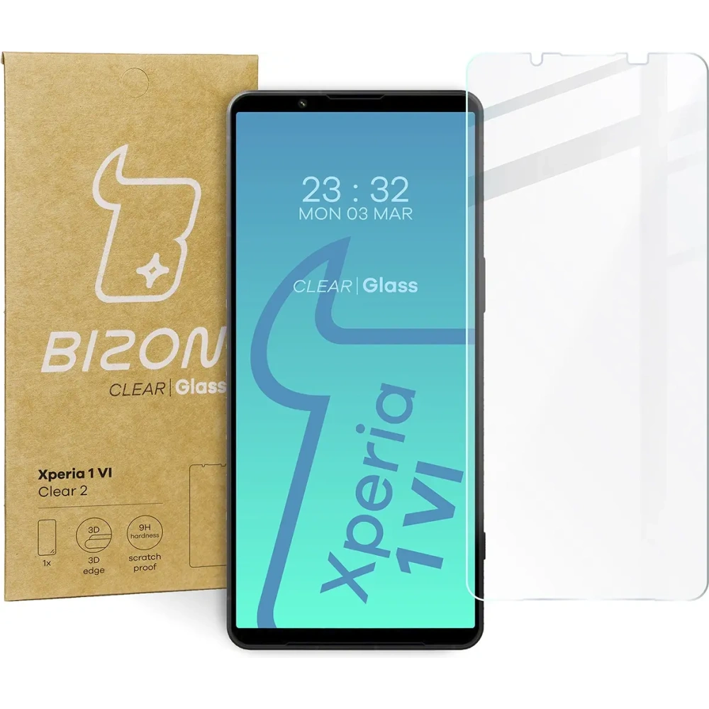 Hurtownia GSM - Bizon Glass Clear 2 Sony Xperia 1 VI - BIZ5171 - {ean13} - Hurt