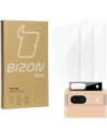 3x Sklo na displej + sklo na fotoaparát BIZON Clear pro Google Pixel 8a