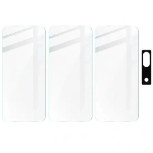 Hurtownia GSM - 3x Sklo na displej + sklo na fotoaparát BIZON Clear pro Google Pixel 8a - BIZ5175 - {ean13} - Hurt