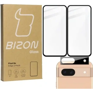 Hurtownia GSM - BIZON Edge 2x képernyő üveg + kamera üveg Google Pixel 8a - BIZ5177 - {ean13} - Hurt