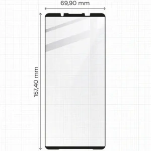 Hurtownia GSM - Bizon Glass Edge 2 Sony Xperia 1 VI fekete - BIZ5179 - {ean13} - Hurt