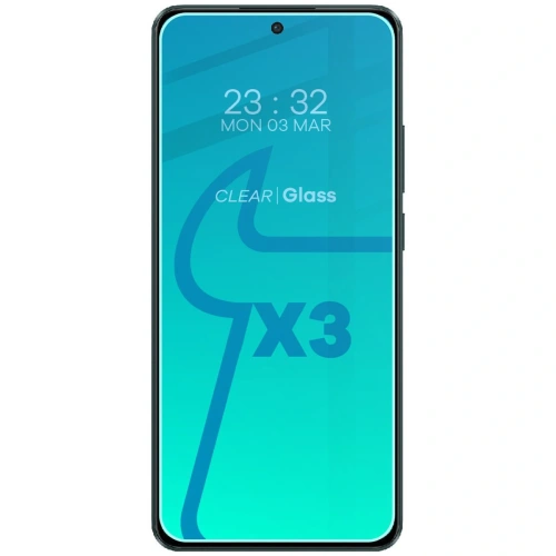 3x Szkło na ekran + szkło na aparat BIZON Clear do Oppo Reno11 F 5G