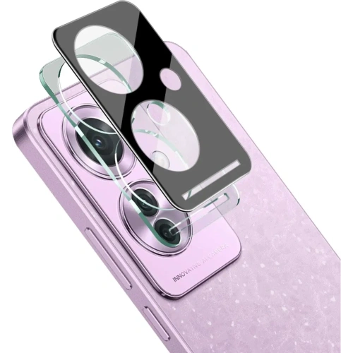 3x Szkło na ekran + szkło na aparat BIZON Clear do Oppo Reno11 F 5G