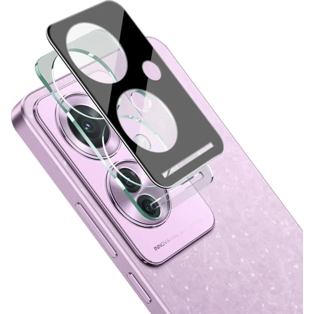 Hurtownia GSM - BIZON Clear 3x sticlă de protecție pentru ecran + sticlă pentru cameră Oppo Reno11 F 5G - BIZ5184 - {ean13} - Hurt