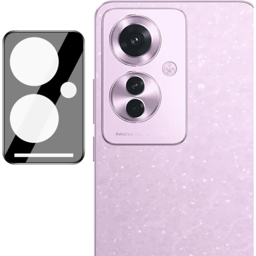 2x Szkło na ekran + szkło na aparat BIZON Edge do Oppo Reno11 F 5G