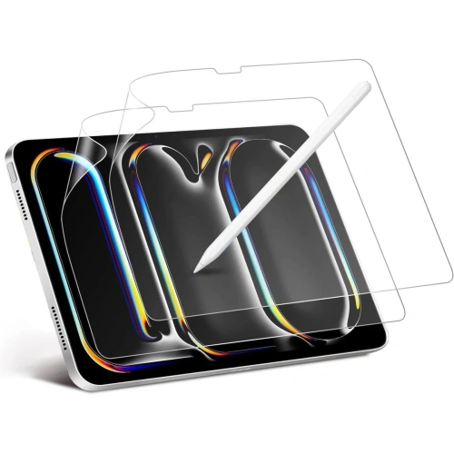 Folia imitująca papier Bizon Film Tab Papirus do iPad Pro 11" 5 gen. 2024 [2 PACK]