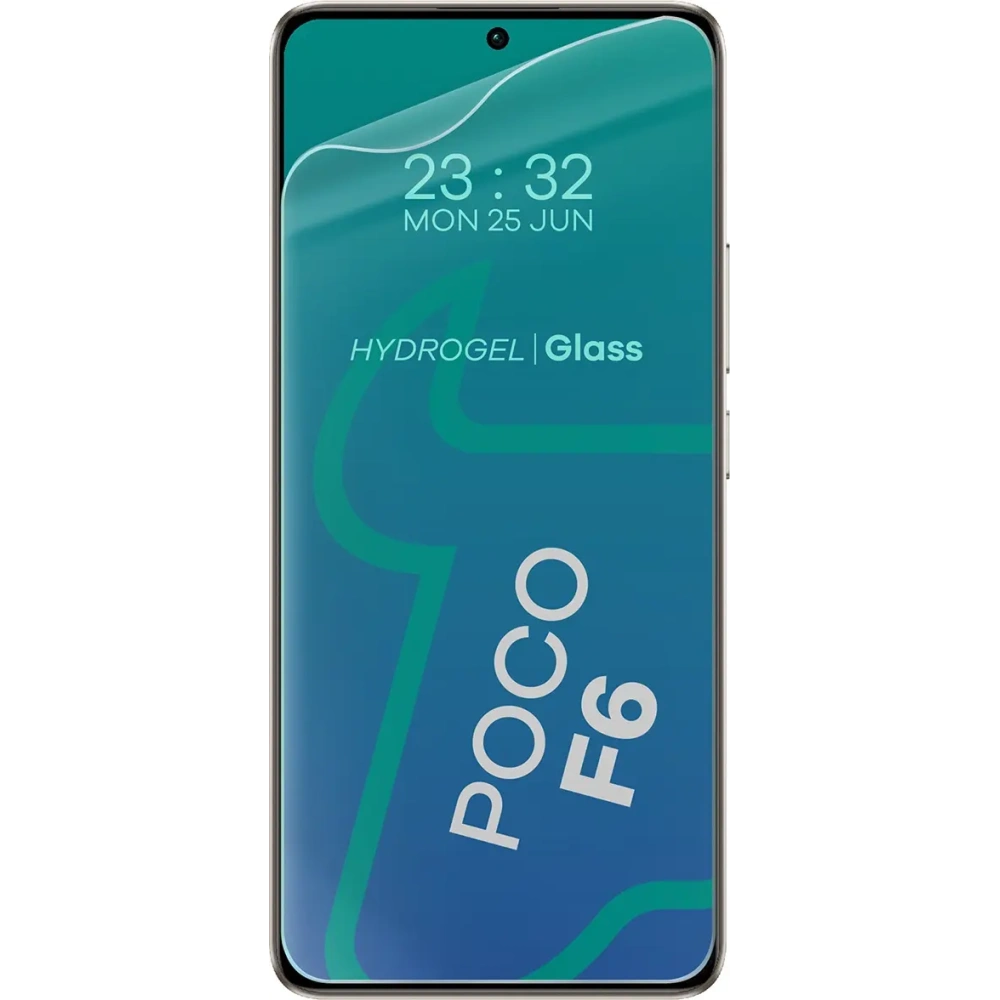 Hurtownia GSM - Bizon Glass Hydrogel Front Xiaomi Poco F6 [2 PACK] - BIZ5722 - {ean13} - Hurt