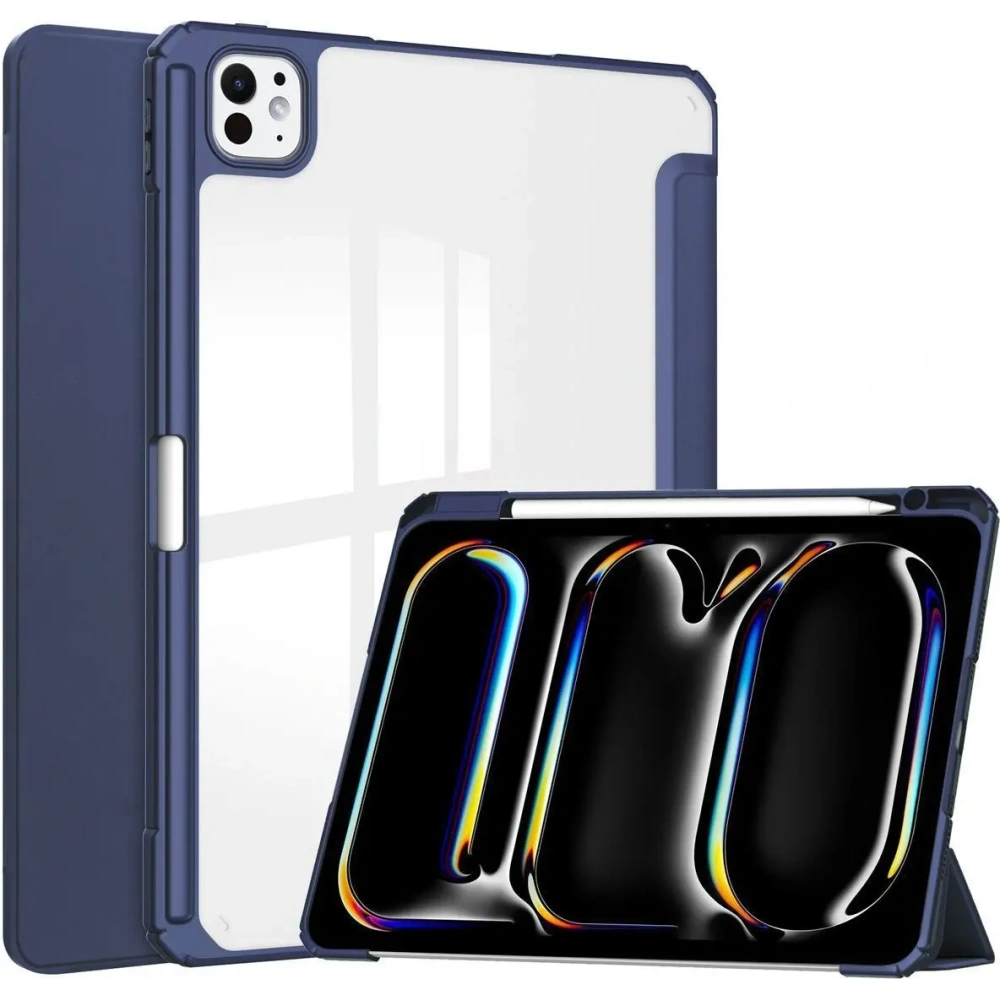 Hurtownia GSM - Bizon Case Tab Clear Matt Apple iPad Pro 11" 5. generációs 2024 tengerészkék - BIZ5199 - {ean13} - Hurt