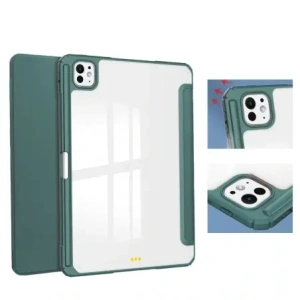 Hurtownia GSM - Bizon Case Tab Clear Matt Apple iPad Pro 11" 5 gen. 2024 verde închis - BIZ5201 - {ean13} - Hurt
