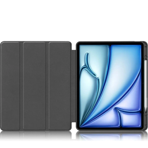 Etui Bizon Case Tab Lizard do iPad Air 13" 2024 szare