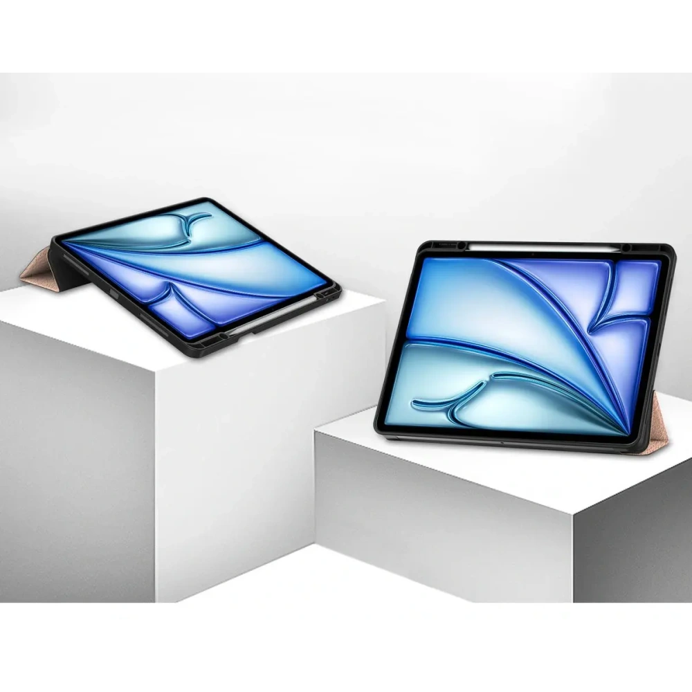 Hurtownia GSM - Etui Bizon Case Tab Lizard do iPad Air 13" 2024 różowozłote - BIZ5732 - {ean13} - Hurt