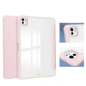 Wholesale Bizon Case Tab Clear Matt Apple iPad Pro 11" 5 gen. 2024 pink - BIZ5735 - {ean13} - Hurt