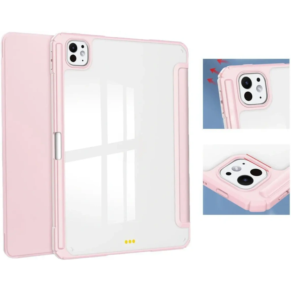 Hurtownia GSM - Bizon Case Tab Clear Matt Apple iPad Pro 11" 5. Generation 2024 pink - BIZ5735 - {ean13} - Hurt