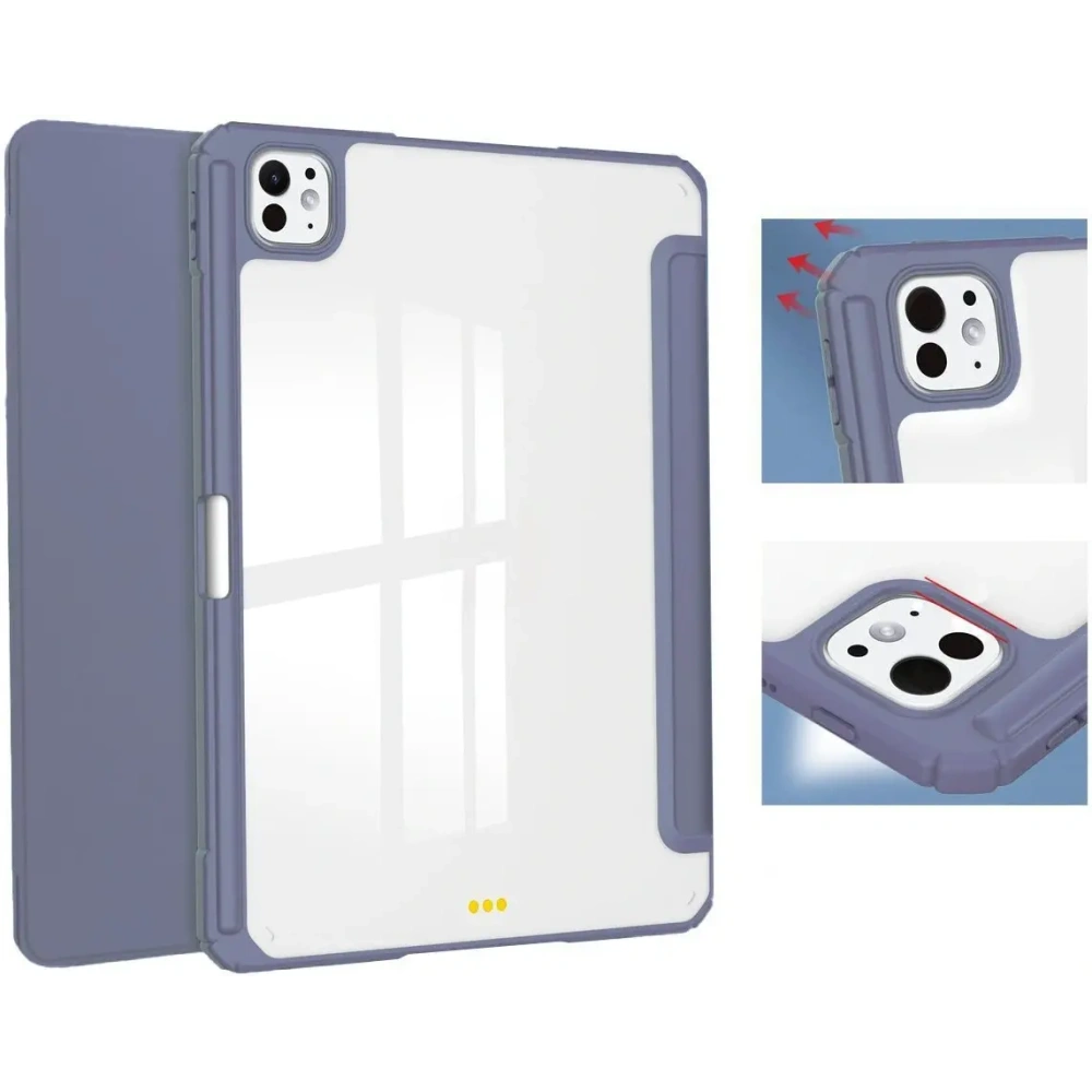 Hurtownia GSM - Etui Bizon Case Tab Clear Matt do iPad Pro 11" 5 gen. 2024 lawendowe - BIZ5226 - {ean13} - Hurt