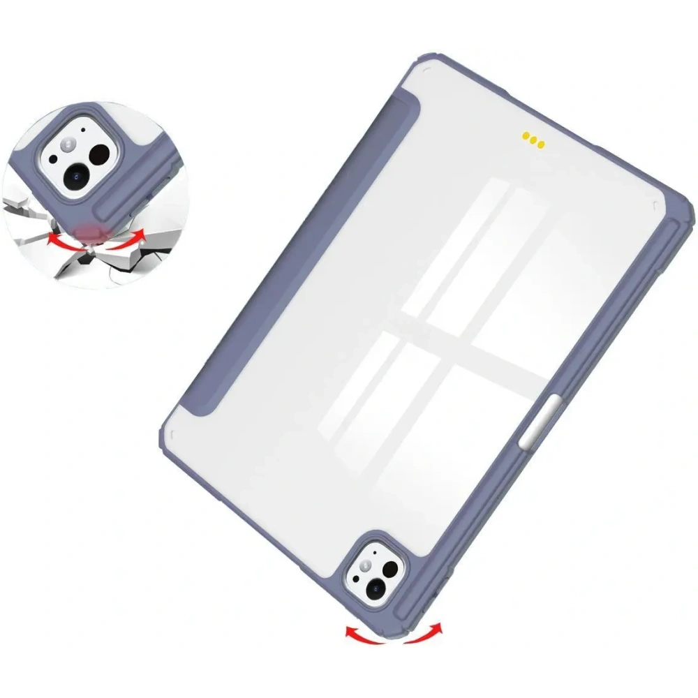 Hurtownia GSM - Bizon Case Tab Clear Matt Apple iPad Pro 11" 5 gen. 2024 lavandă - BIZ5226 - {ean13} - Hurt