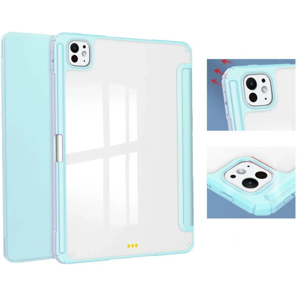 Hurtownia GSM - Bizon Case Tab Clear Matt Apple iPad Pro 11" 5. Generation 2024 blau - BIZ5740 - {ean13} - Hurt