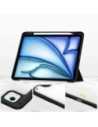 Hurtownia GSM - Caz Bizon Tab Clear Matt Apple iPad Air 13" 2024 negru - BIZ5741 - {ean13} - Hurt