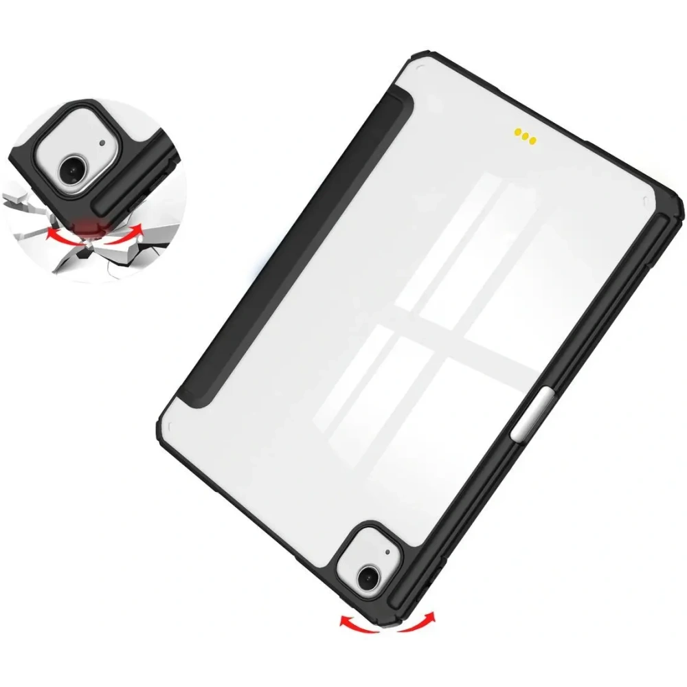 Hurtownia GSM - Etui Bizon Case Tab Clear Matt pro iPad Air 13" 2024 černé - BIZ5741 - {ean13} - Hurt