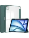 Bizon Case Tab Clear Matt Apple iPad Air 13" 2024 dark green